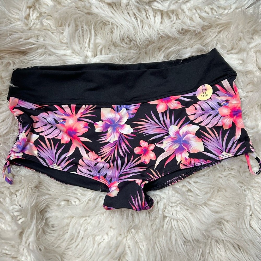 Floral Tropical Gym To Swim Shorts